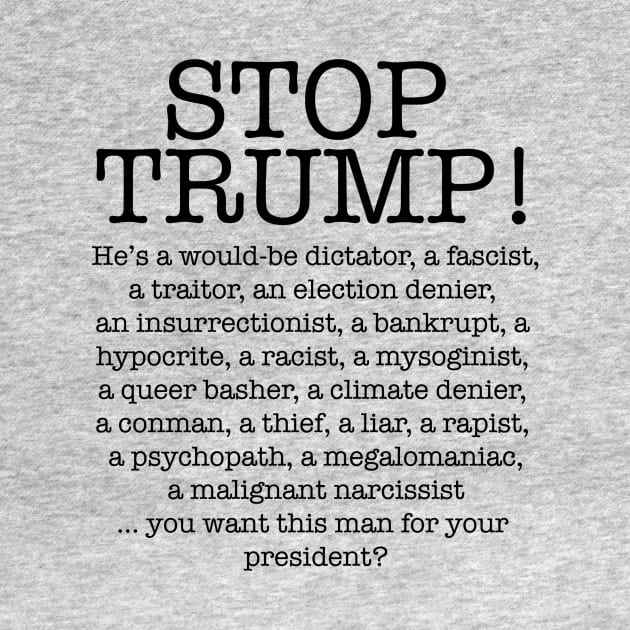 STOP TRUMP! by SignsOfResistance